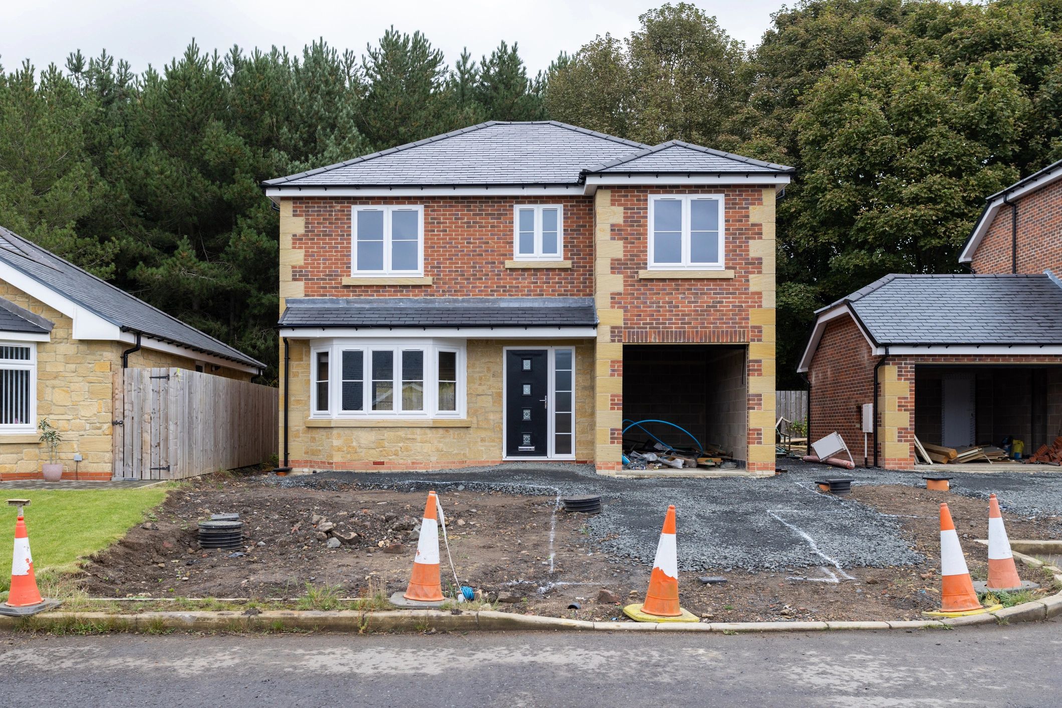 Construction project exterior