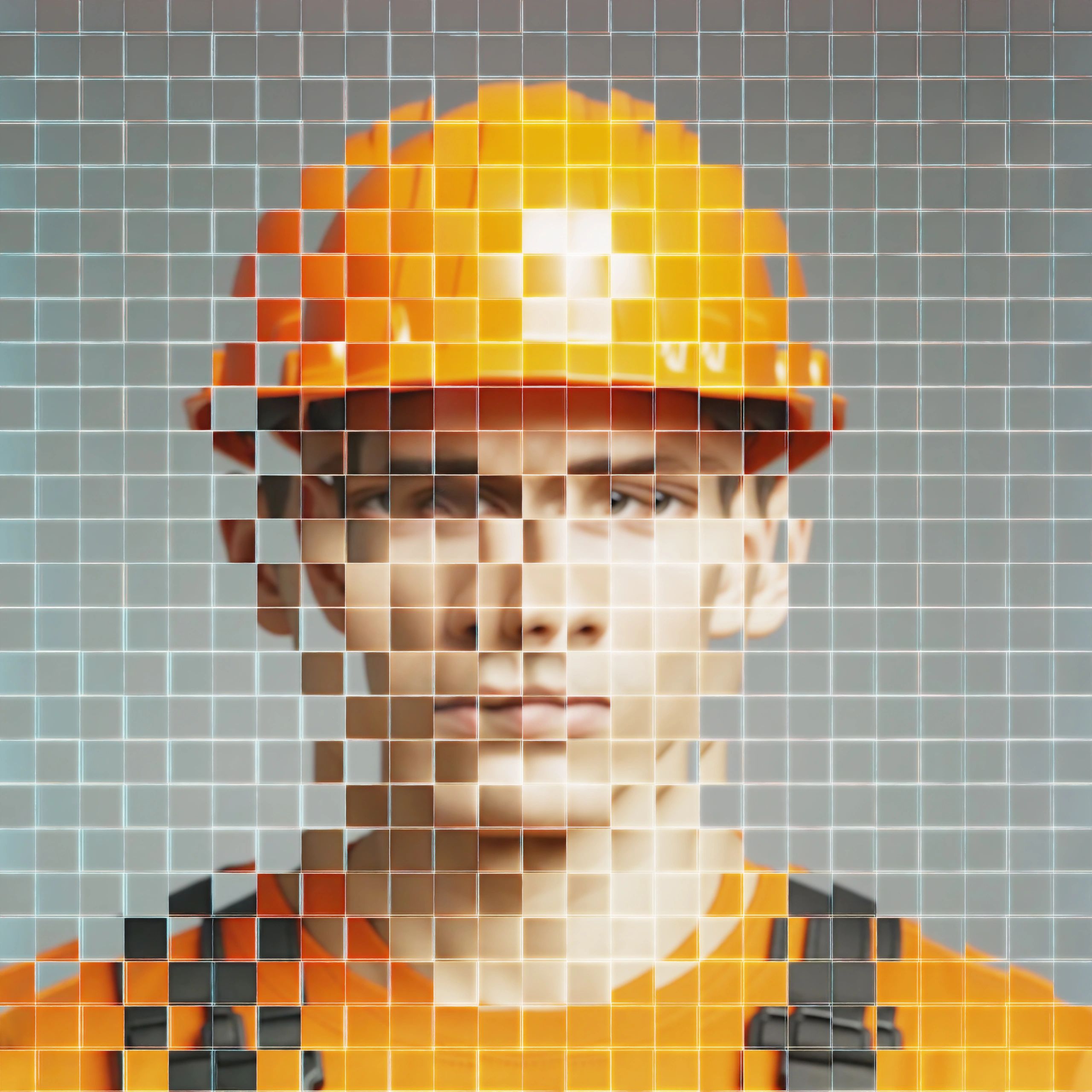 Construction professional portrait